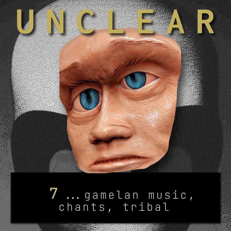DJBB – Unclear! [2.7 – gamelan music, chants, tribal]
