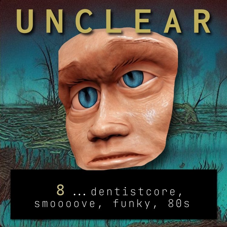 DJBB – Unclear! [2.8 – dentistcore, smoooove, funky, 80s]